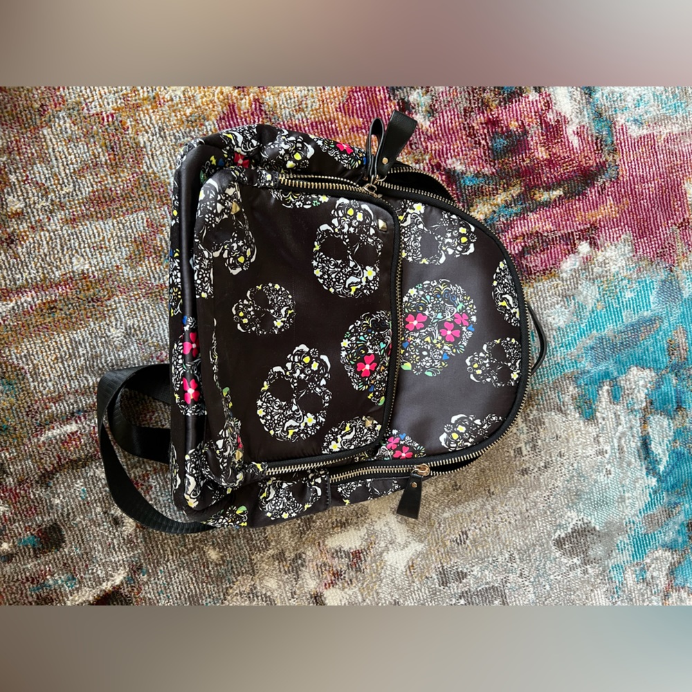 Sugar Skull Print Backpack